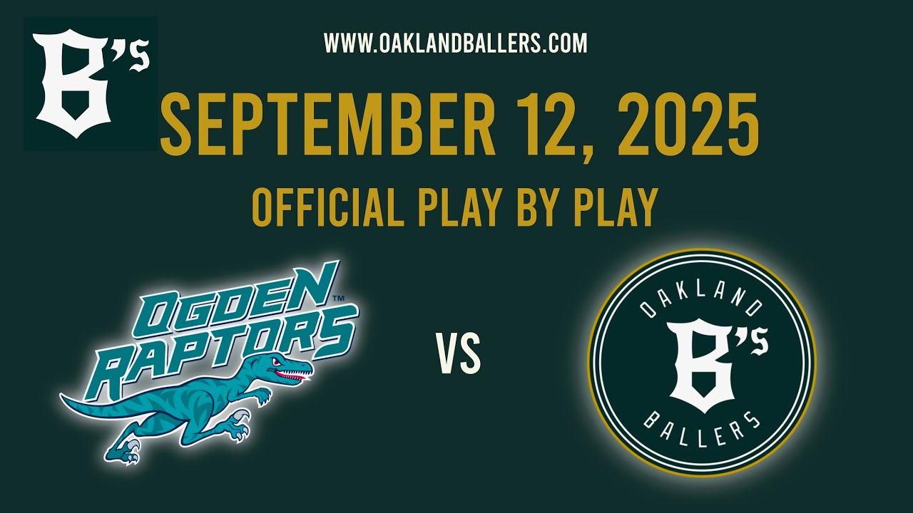 September 12th, 2025 Oakland Ballers - Official Audio Stream