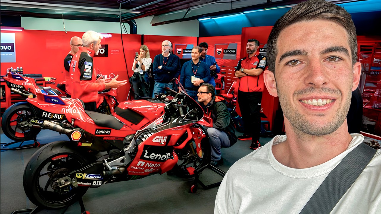 La realidad de un box de MotoGP desde dentro.