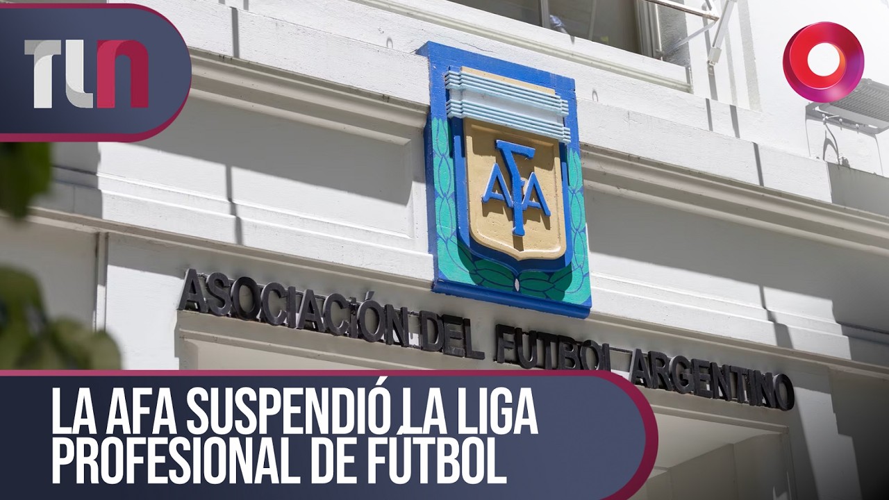 #TelenueveCentral | La AFA suspendió la liga profesional de fútbol
