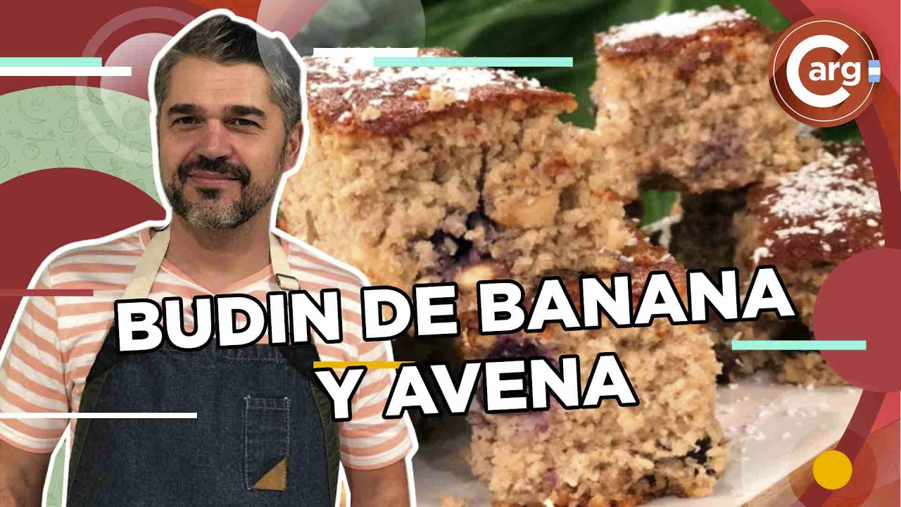 BUDIN DE BANANA Y AVENA BROWNIE DE POROTOS