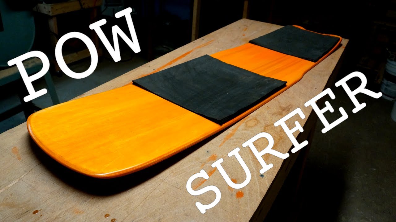 Cheap, Easy, DIY Powder Surfer