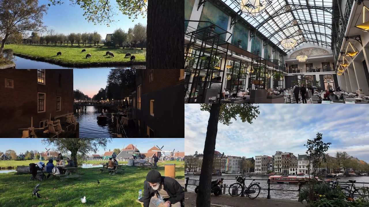 Amsterdam-Netherlands Travel Vlog | Part 1 🇳🇱