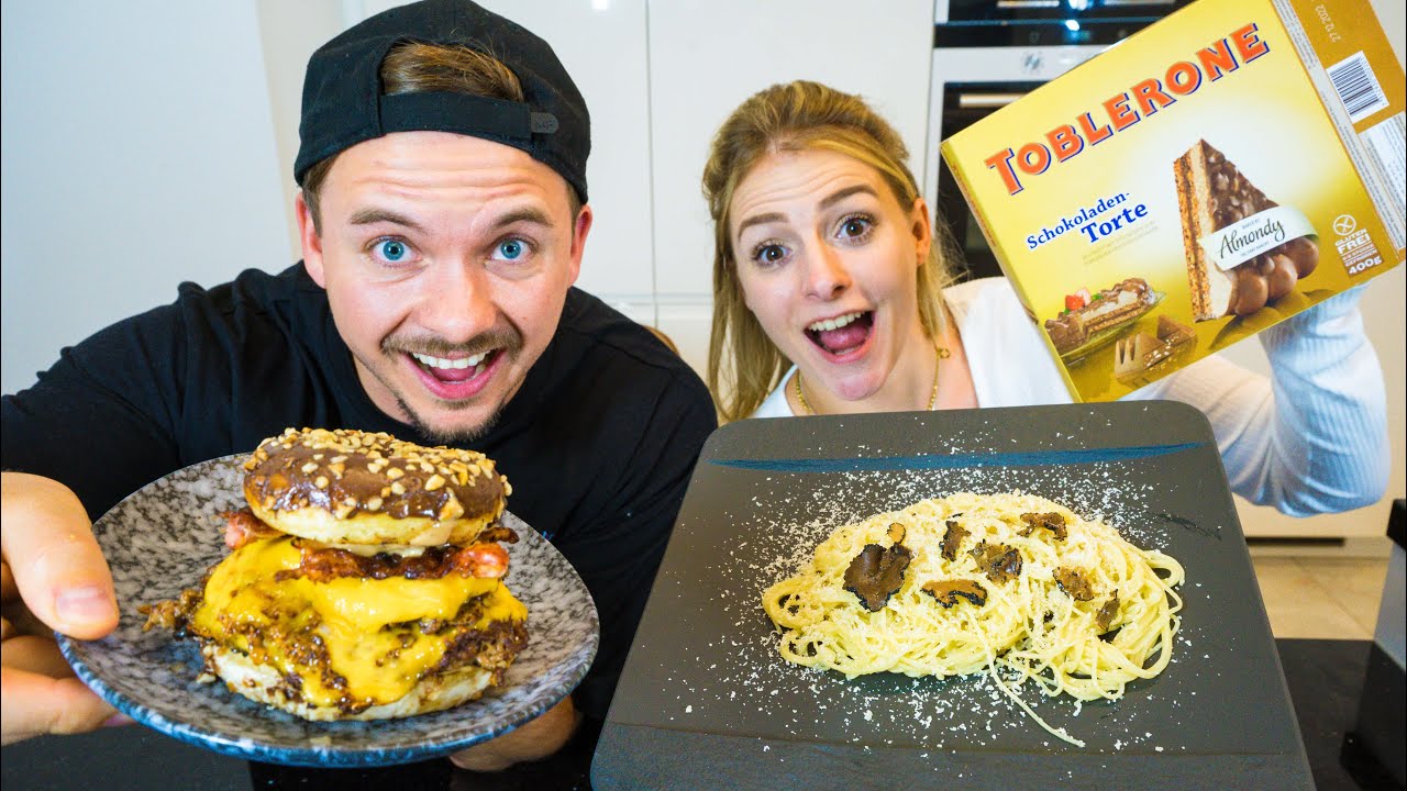 Wir essen 1 Tag ALLES, was wir schon immer essen wollten 🤤