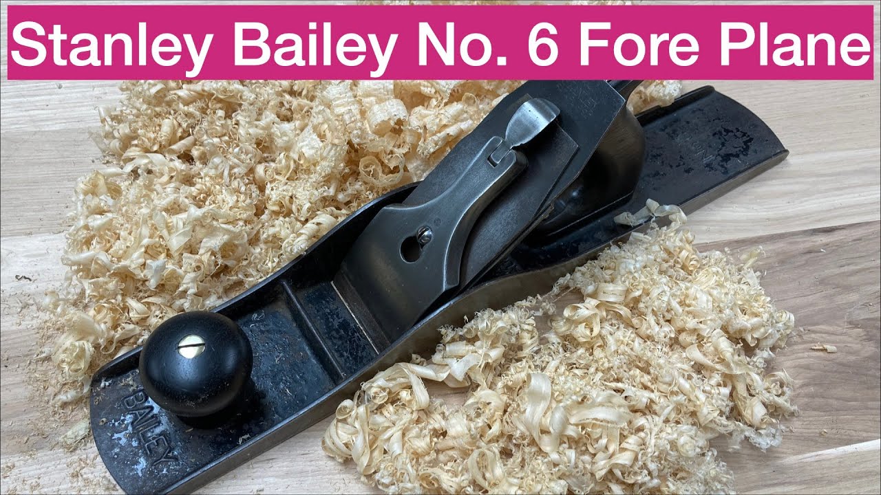 Объяснение, сравнение и дорожные испытания переднего плана Stanley Bailey № 6