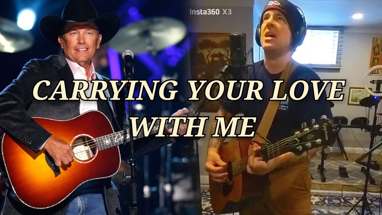 George Strait - Carrying your love with me (Steve's live cover in studio)