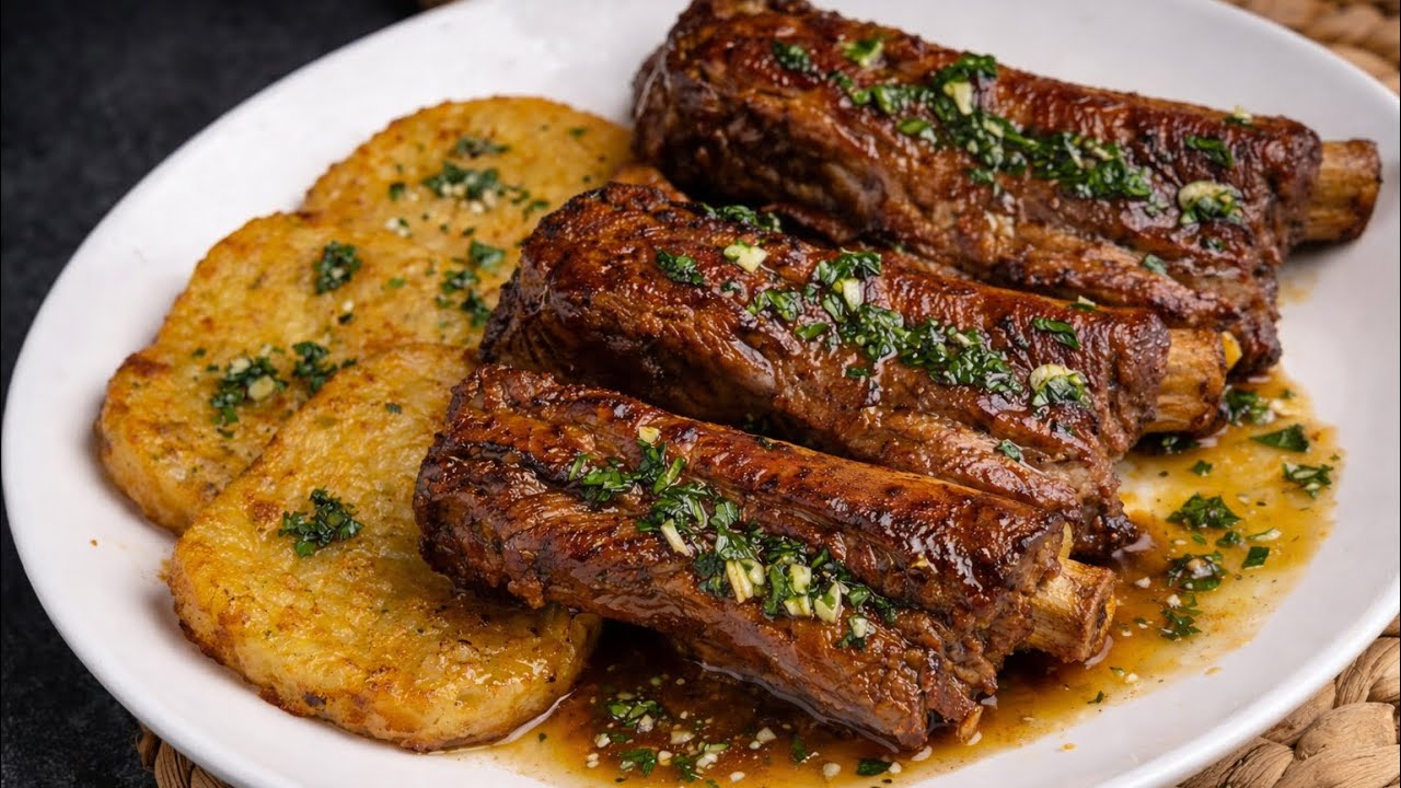Juicy Pan-Seared Pork Ribs – No Oven, No Grill!