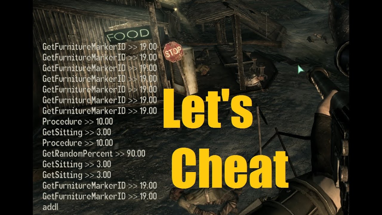 Let's Cheat on Fallout 3 PC - Console Command Cheats (ammo, godmode, etc) - NOELonPC