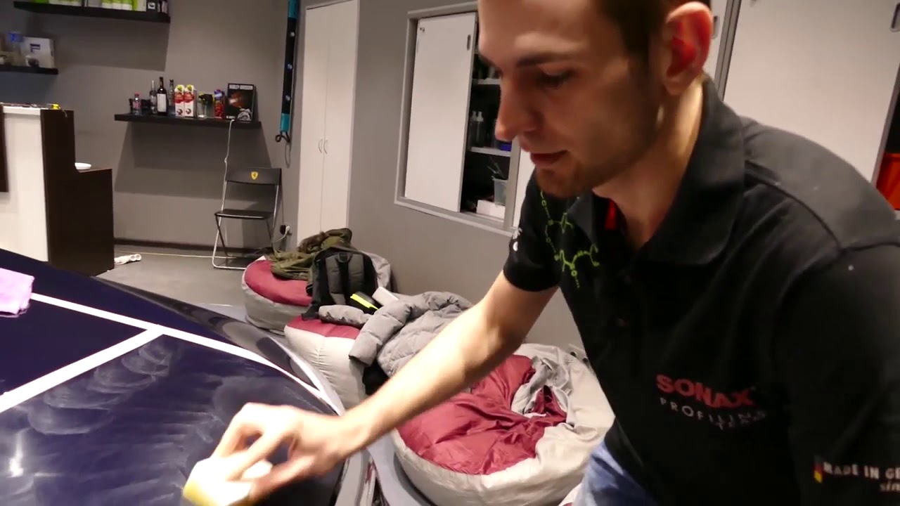 Как нанести воск на автомобиль.SONAX XTREME.