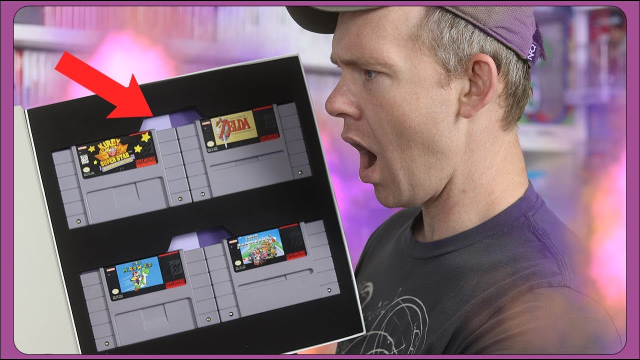 PUT YOUR SNES GAMES IN THIS ? Game Storage Solution! Book4Games !