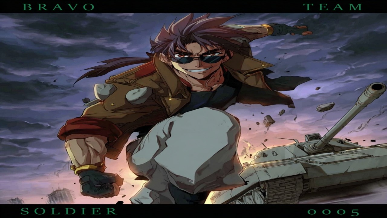 6. Unit Bravo Soldier 0005 #anime #music #song #aimusic