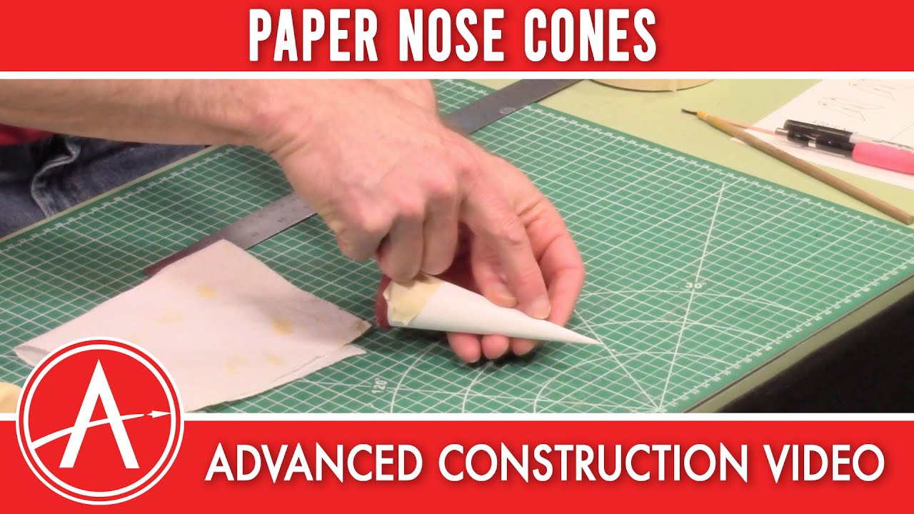 Creating Perfect Paper Nose Cones