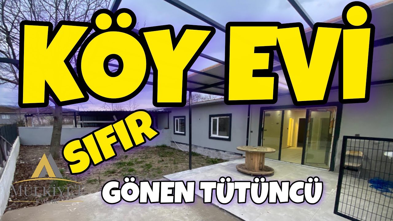 BALIKESİR GÖNEN TÜTÜNCÜ MAHALLESİ SATILIK UYGUN FİYATLI KÖY EVİ