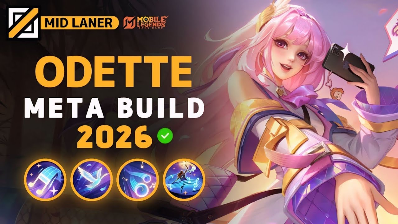 Odette NEW META Build 2026, Emblem, and Best Hero Counters | Mobile Legends