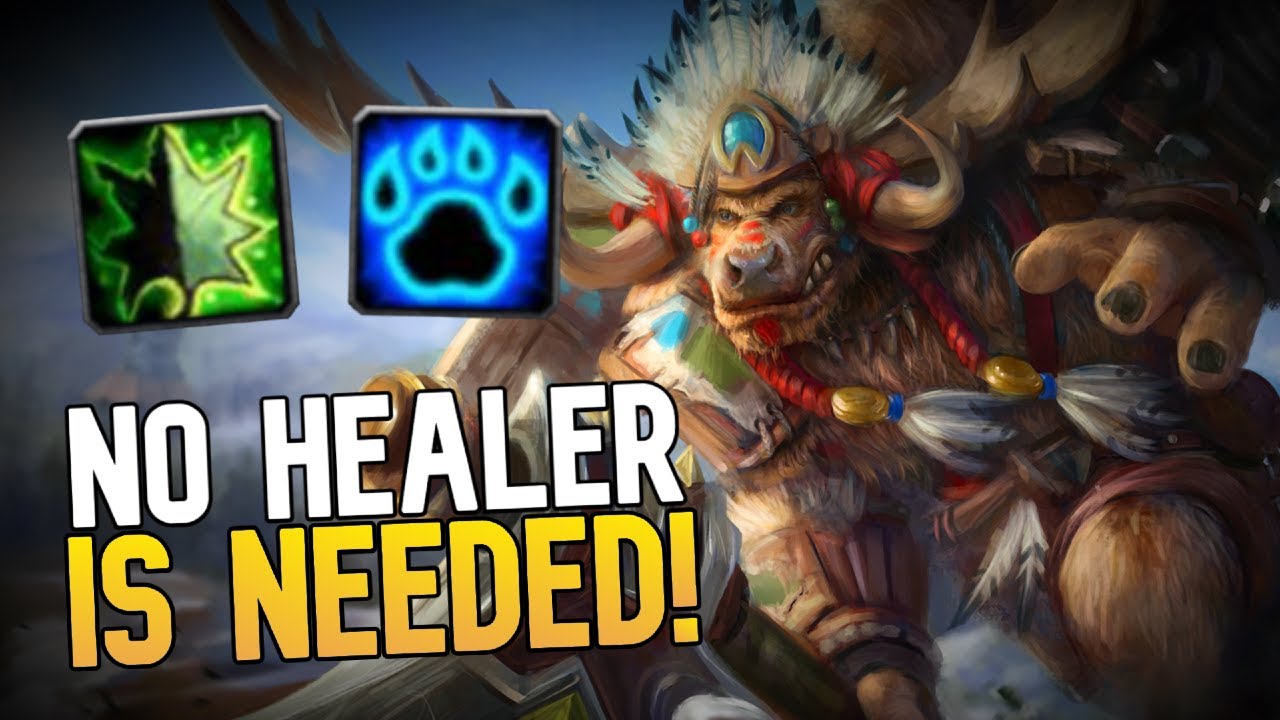 There are no healers needed Shadowlands Arena (HYBRID HEALING)
