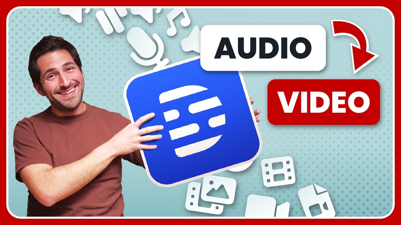 How to Create Videos from Audio with Descript