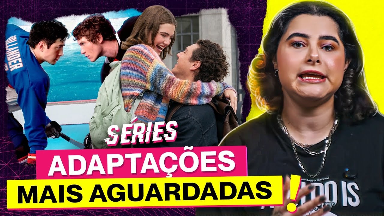 AS ADAPTAÇÕES MAIS AGUARDADAS DE 2026 - SÉRIES! | Alice Aquino