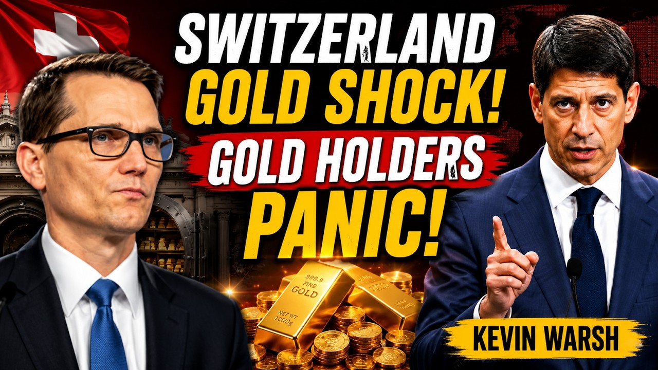 GOLD ALERT! U.S. JUST TARGETED SWITZERLAND'S GOLD TRADE? KEVIN WARSH EXPLAINS WHAT HAPPENS NEXT