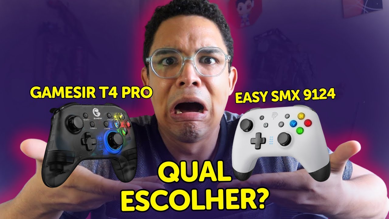 GAMESIR T4 PRO vs EASYSMX 9124: QUAL O MELHOR? QUAL VOCÊ DEVE INVESTIR?
