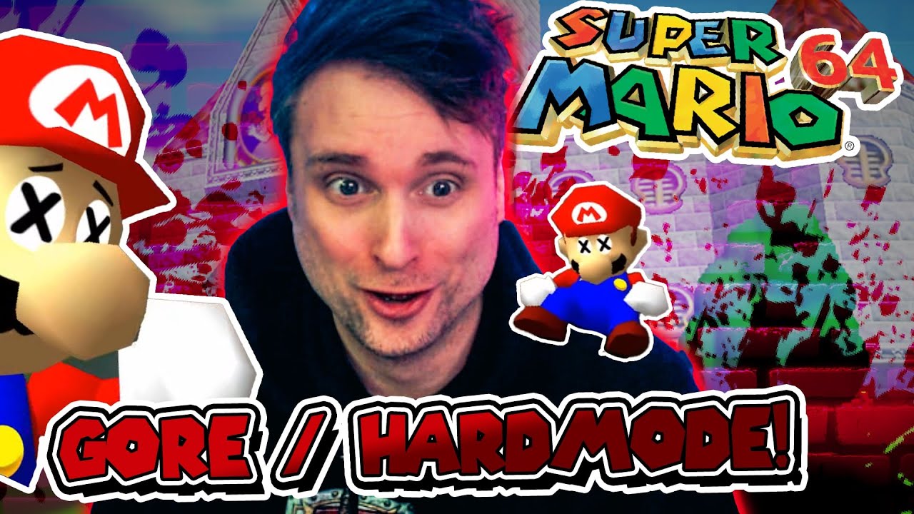 This Mario 64 Mod Is Brutal: Gore/Hard-Mode Challenge!