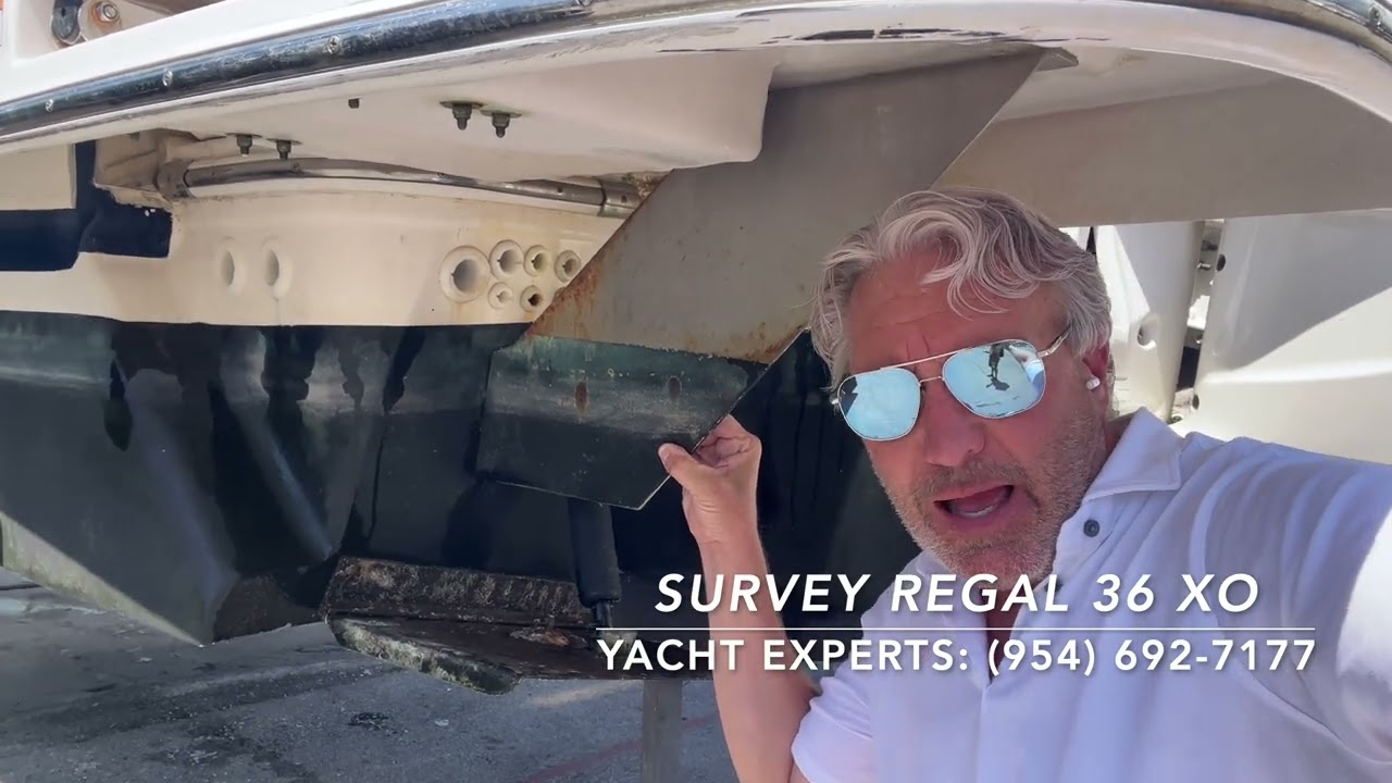 This is Why You ALWAYS Survey a Boat! Regal 36 XO Survey finds a major problem......