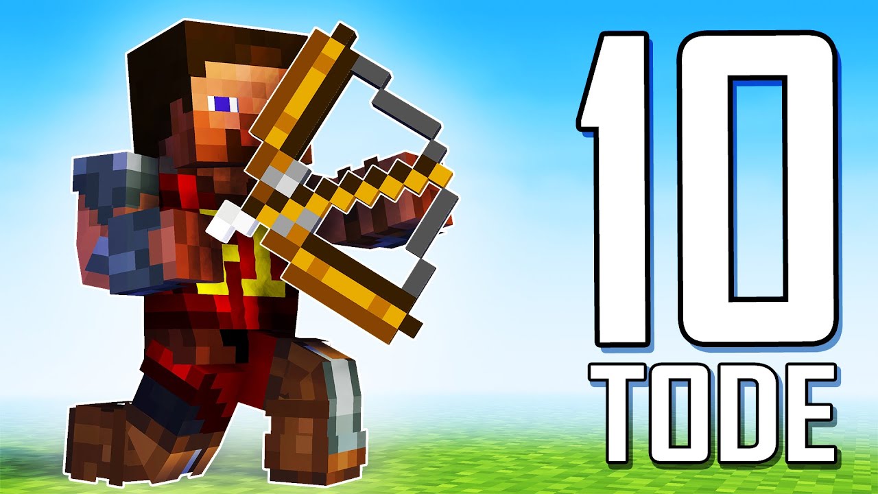 Die 10 dümmsten Tode in Minecraft 🔟 Crocodileandy