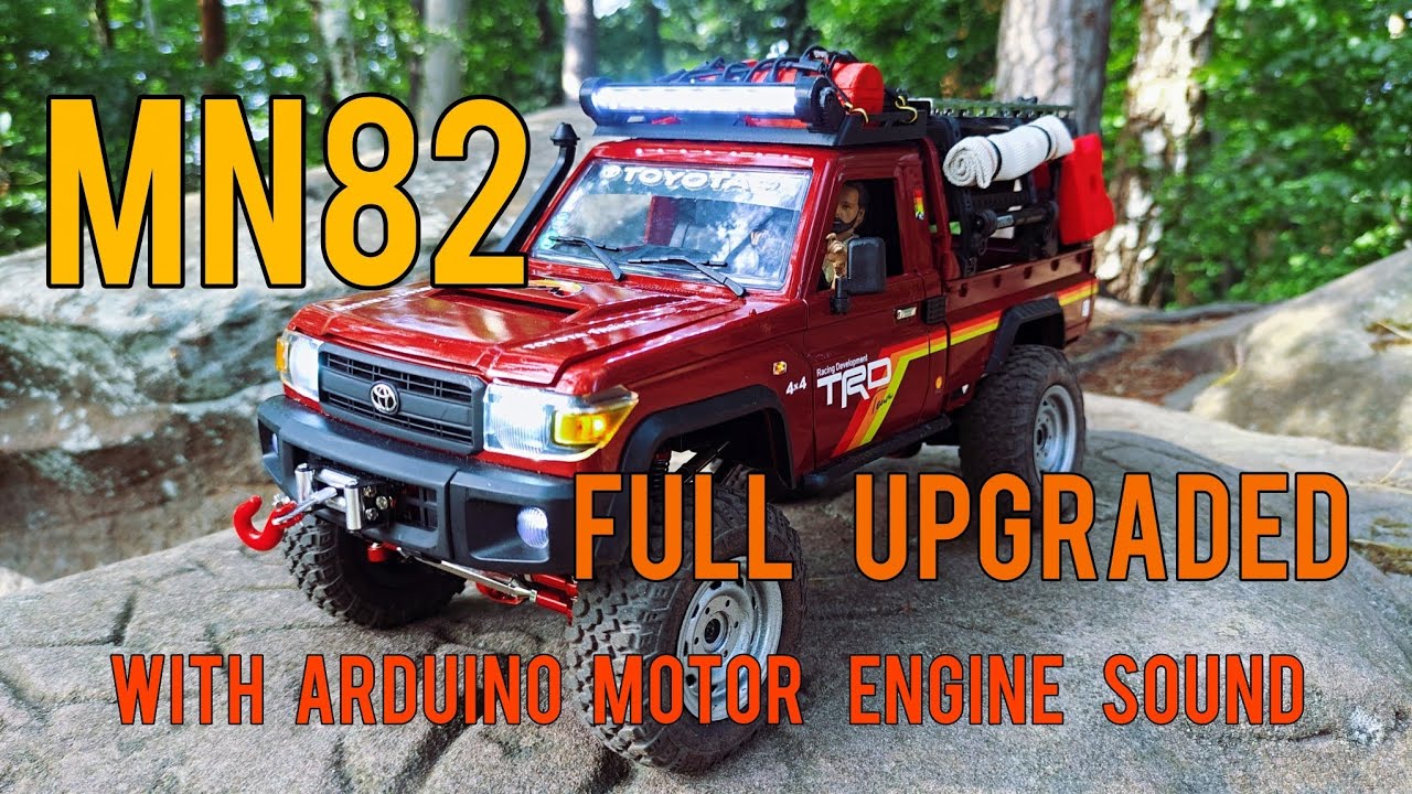 Fully Upgraded #MN82 – Brushless Power, 3D Mods & Engine Sound!
