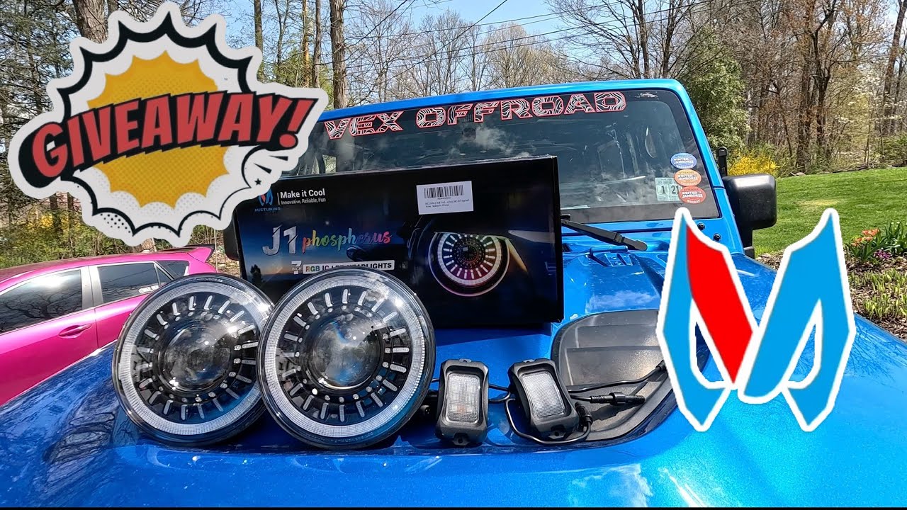 Mic Tuning Headlights and Rock lights + GIVEAWAY ANNOUNCEMENT!!!