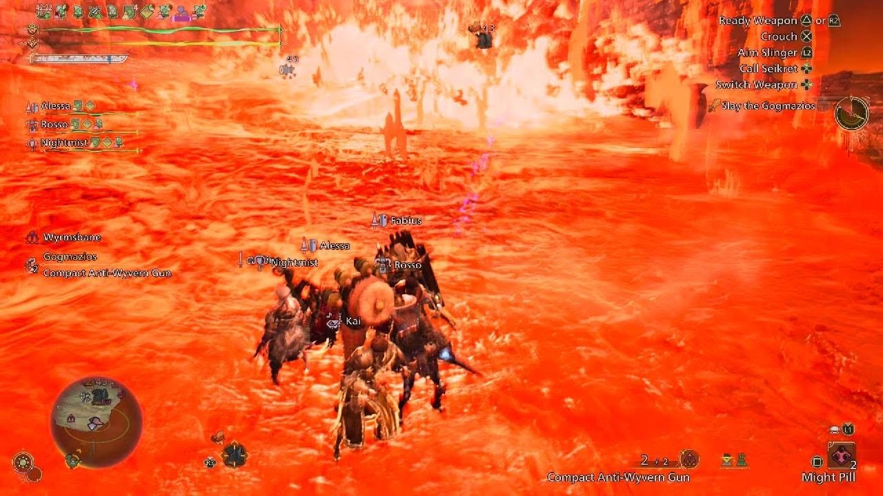Monster Hunter Wilds Gogmazios 17'39 solo+support SNS