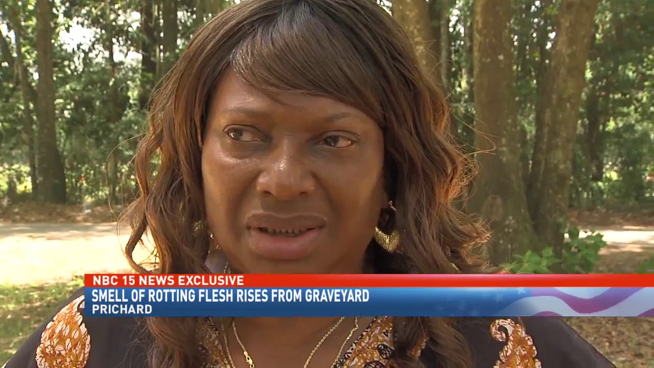 NBC 15 WPMI0Strong smell escapes graves at Prichard Cemetery