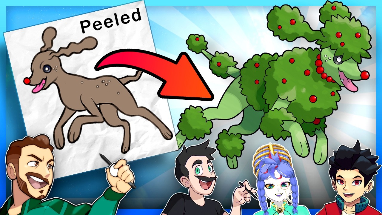 4 Artists Complete My Pokemon Designs