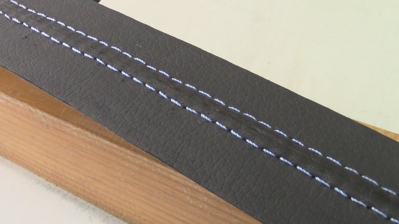 Parallel Stitch - Car Steering Wheel . Car upholstery