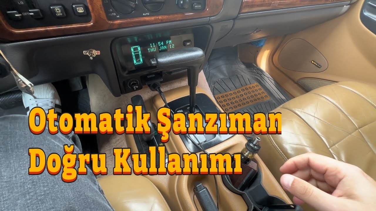 Otomatik Şanzıman Doğru Kullanımı | Yokuşta Park Etme & Kick Down İpuçları