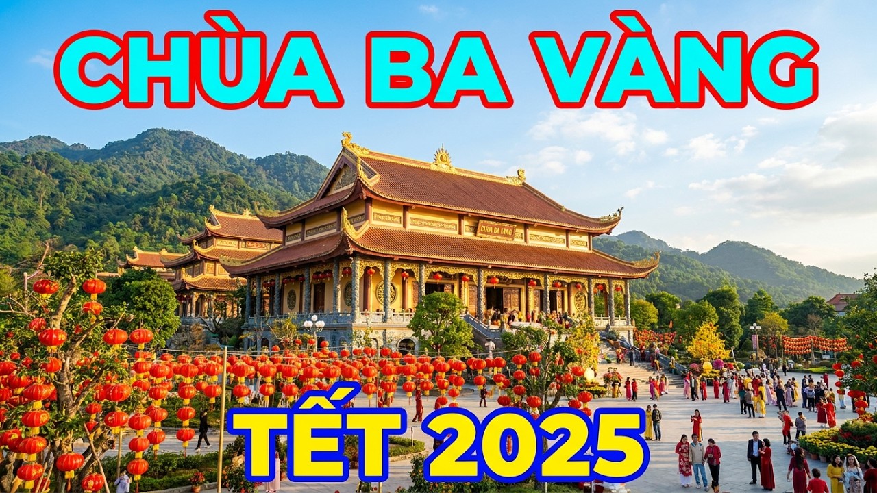 Thăm ngôi chùa lớn nhất Quảng Ninh nhân dịp đầu xuân 2025 phần 1