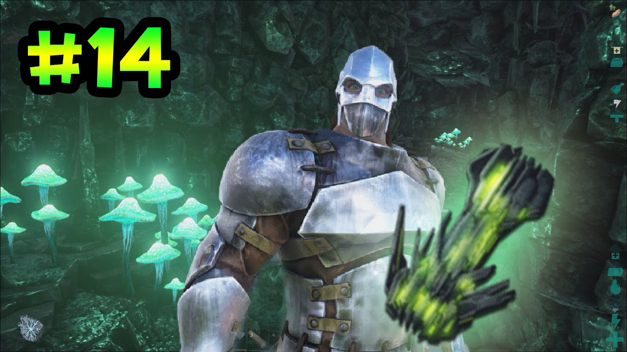 ARK survival evolved - La Cueva y el ARTEFACTO ! - Cuidado con Mis plantas Asesinas anti - intrusos