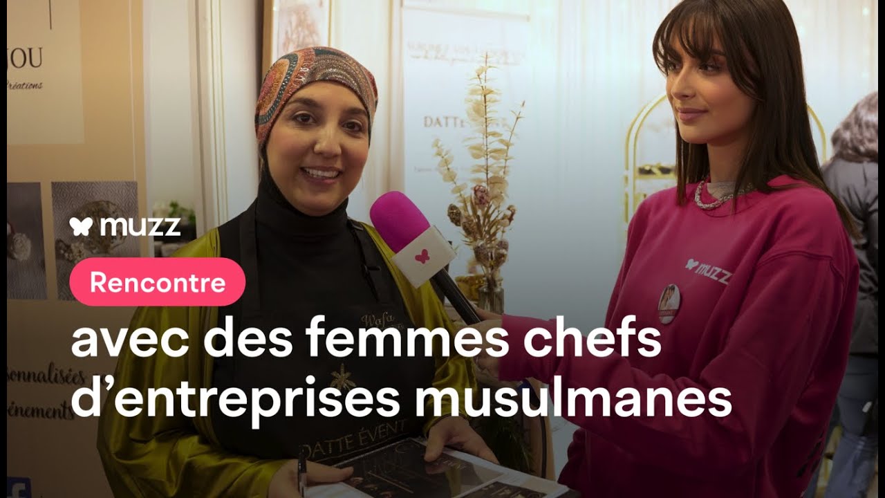 Salon du mariage : Des femmes musulmanes et chefs d'entreprises 💗 l Muzz l #muzz