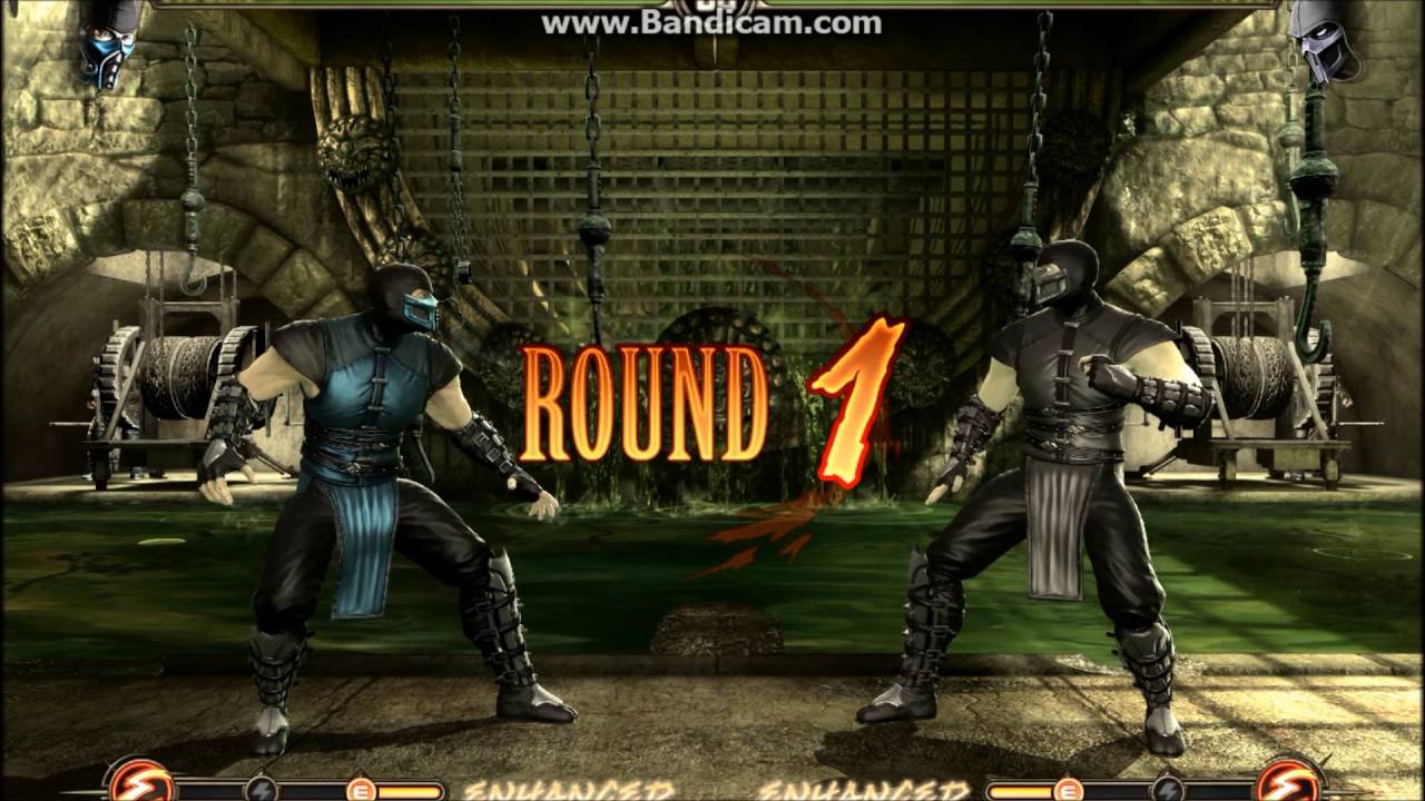 Bi Han V S His FutureNoob Saibot MK9 Gameplay