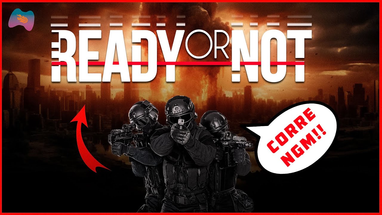 🔴 READY OR NOT - FPS TÁTICO REALISTICO ( PC ) AO VIVO