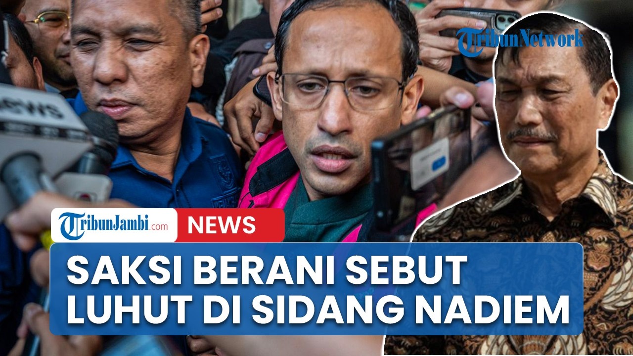 Geger! Luhut Pandjaitan Disebut-sebut di Sidang Dugaan Korupsi Nadiem