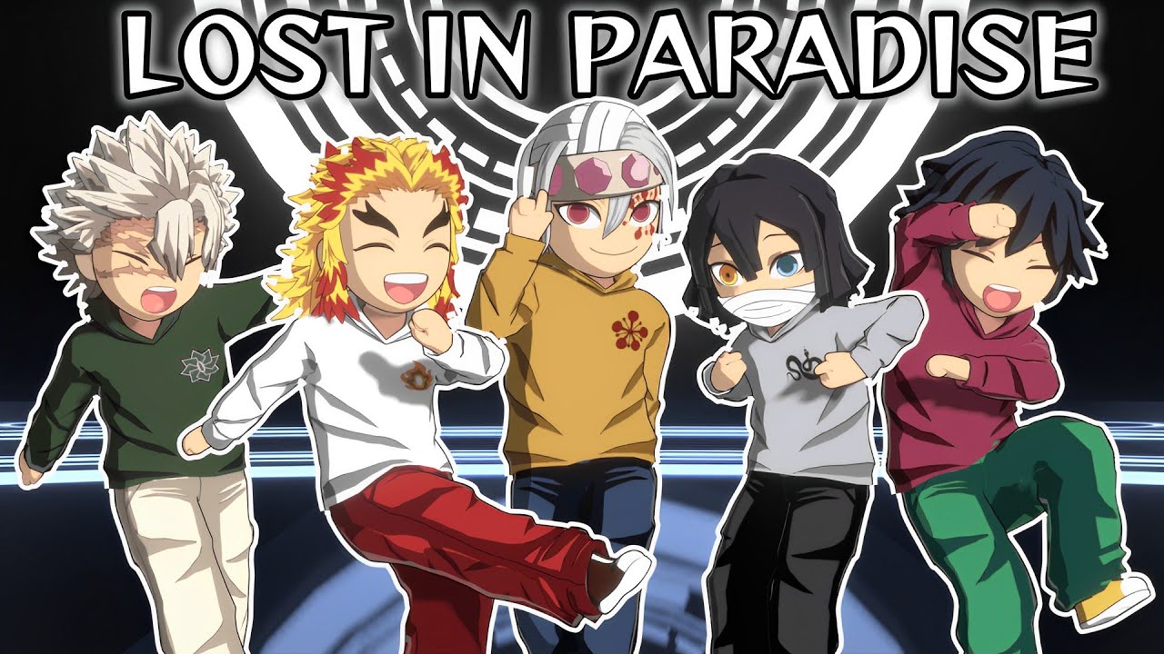 【鬼滅のMMD】柱ボーイズで「LOST IN PARADISE」【煉獄杏寿郎】【宇髄天元】【冨岡義勇】【不死川実弥】【伊黒小芭内】【DEMONSLAYER】