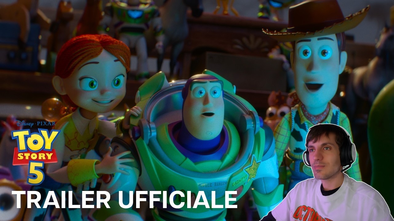 REACTION al nuovo trailer di TOY STORY 5 !! (Fantastico)
