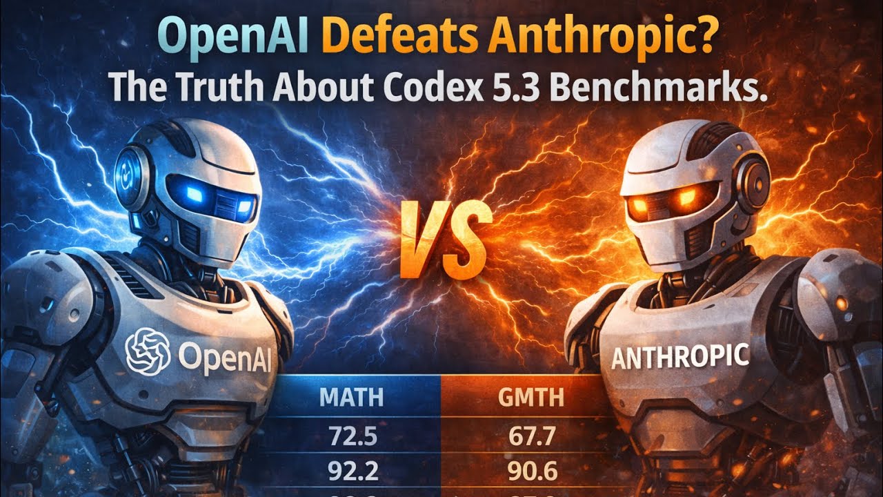 OpenAI Defeats Anthropic? The Truth About Codex 5.3 Benchmarks.