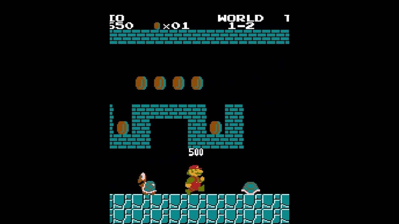 1-2 1-Up Mushroom SMB1