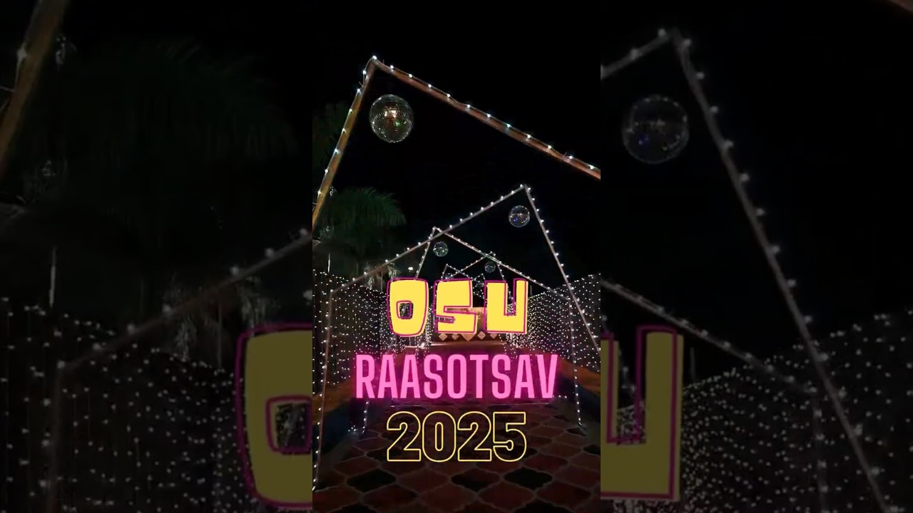 OSU RAASOTSAV 2025✨️💃