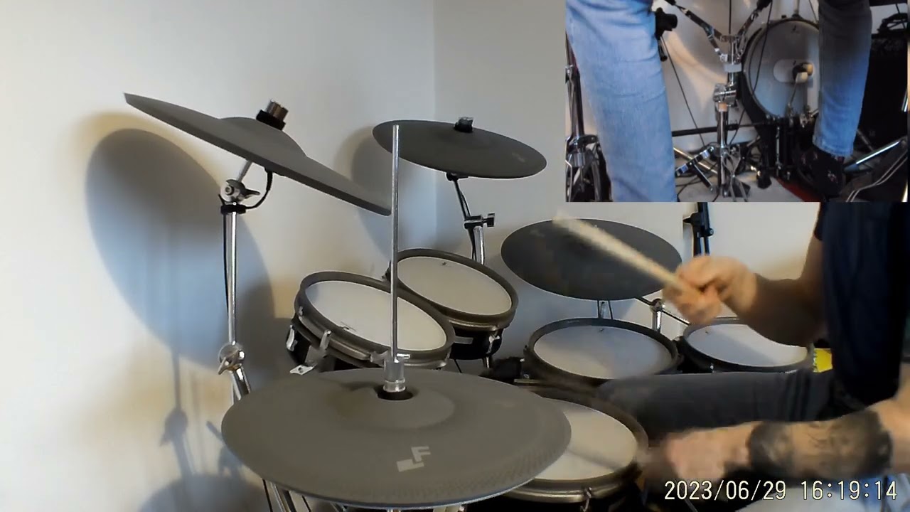 RAMMSTEIN : Onhe Dich (drum cover)