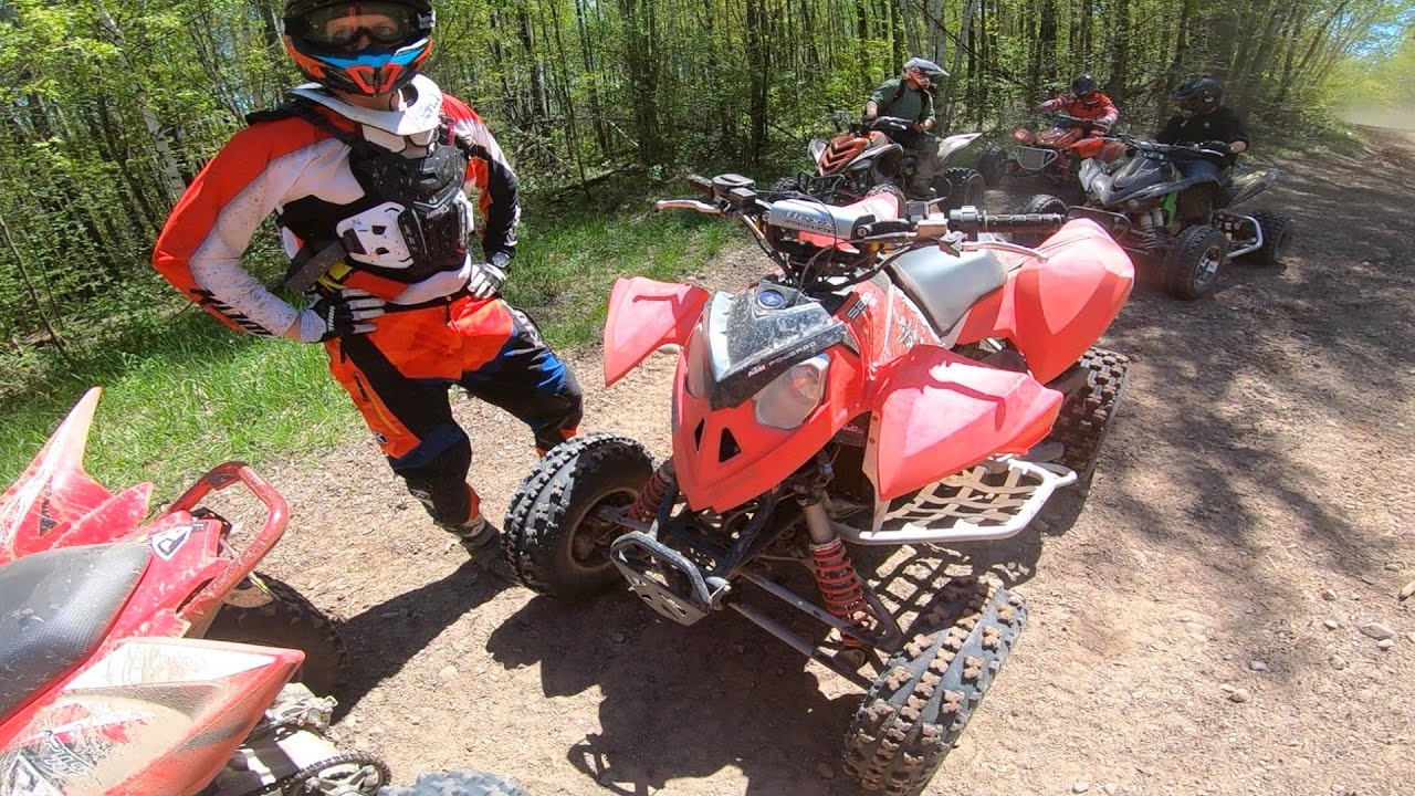 My First Ride on a Polaris Outlaw 525 IRS
