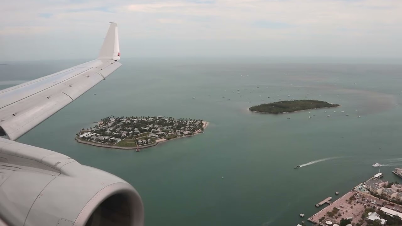 AA4044 Miami (MIA) - Key West (EYW), E175, landing runway 09, 5 November 2025