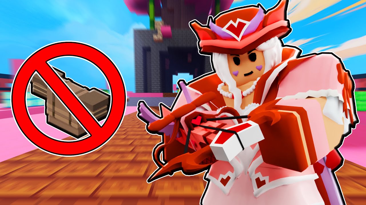 Valentine Vanessa Kit Skin With No Armor Full Gameplay (Roblox Bedwars)