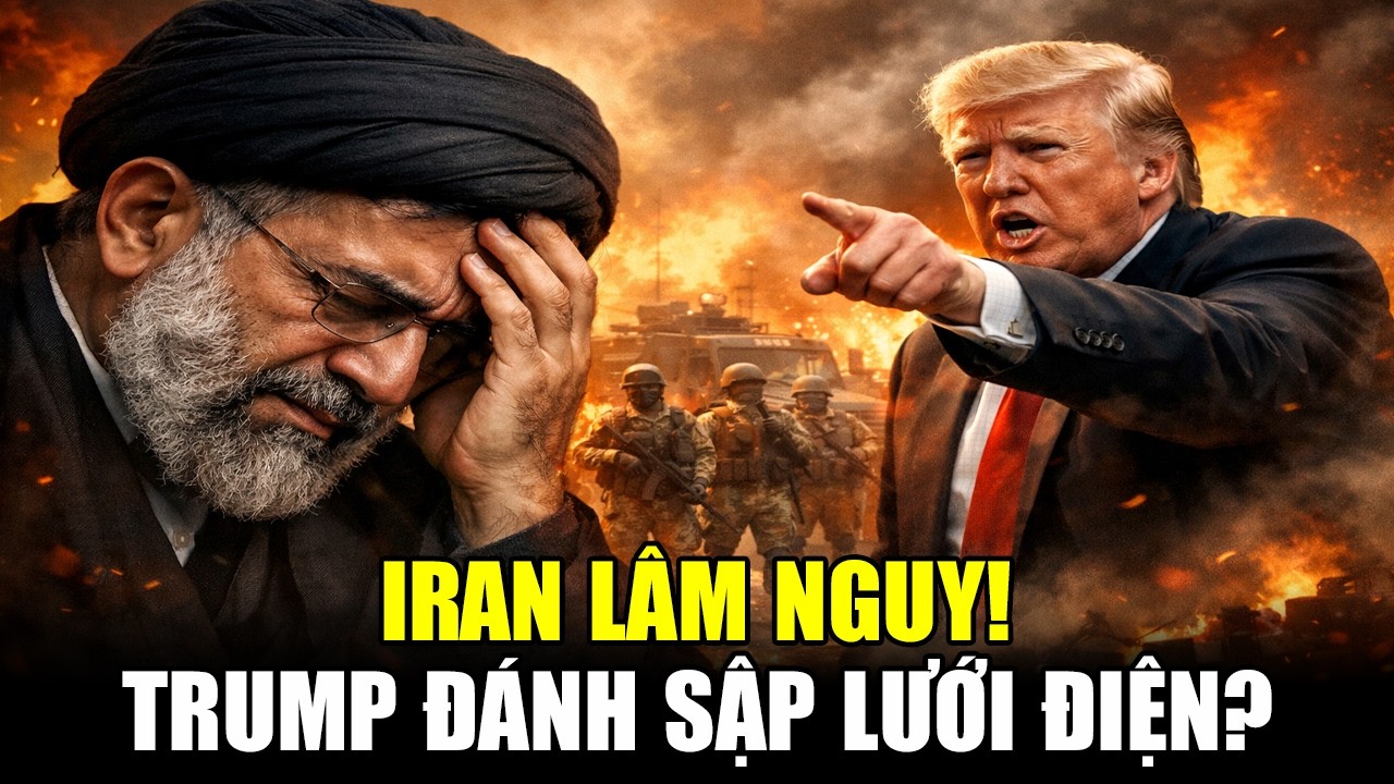 IRAN LÂM NGUY: Trump Dọa Đánh Sập Lưới Điện, Đưa Iran Về Ngày Tận Thế!
