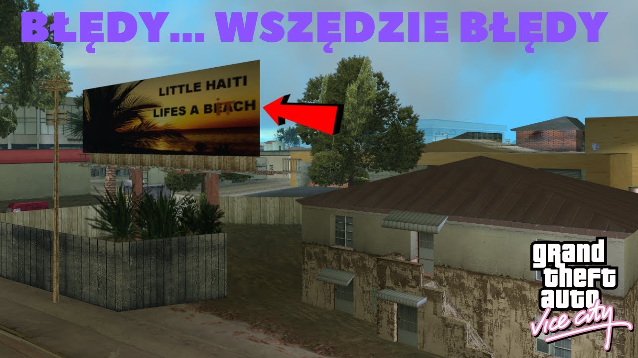 Jakie błędy możemy znaleźć w GTA Vice City?