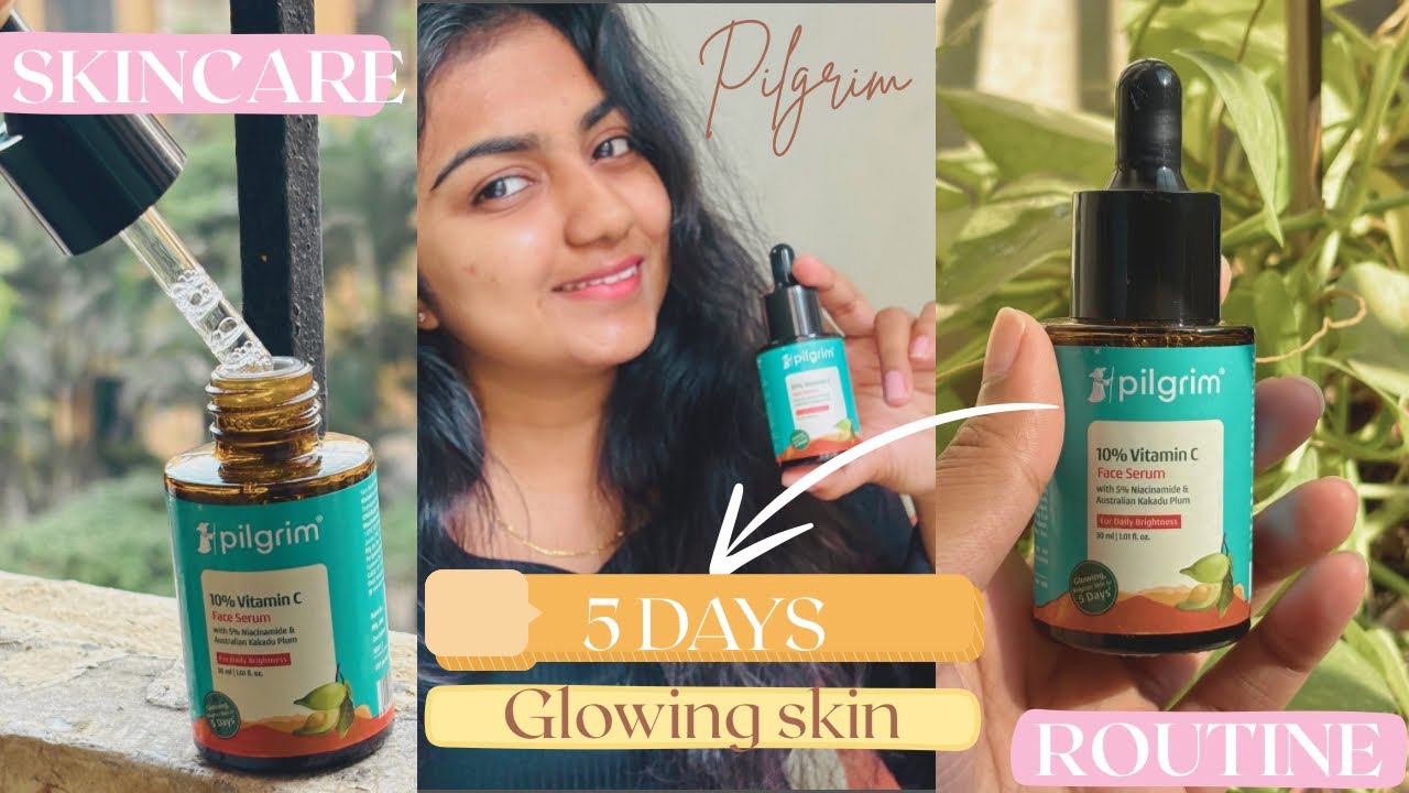 I Didn’t Expect This Glow in 5 Days 😳 | Pilgrim Vitamin C Routine 👉 NO FILTER 😮